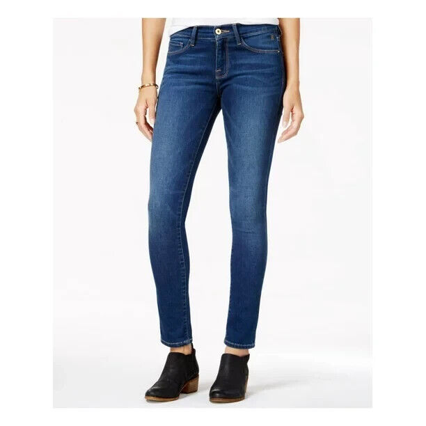 TOMMY HILFIGER Womens Skinny Jeans, BLUE, 6
